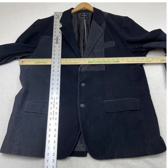 Mark Ecko patchwork blazer  rare!  Mint! - Picture 5 of 12